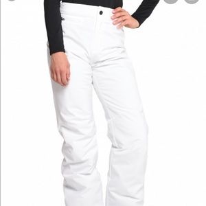 Obermeyer white Sugarbush Stretch Pant size 18s.